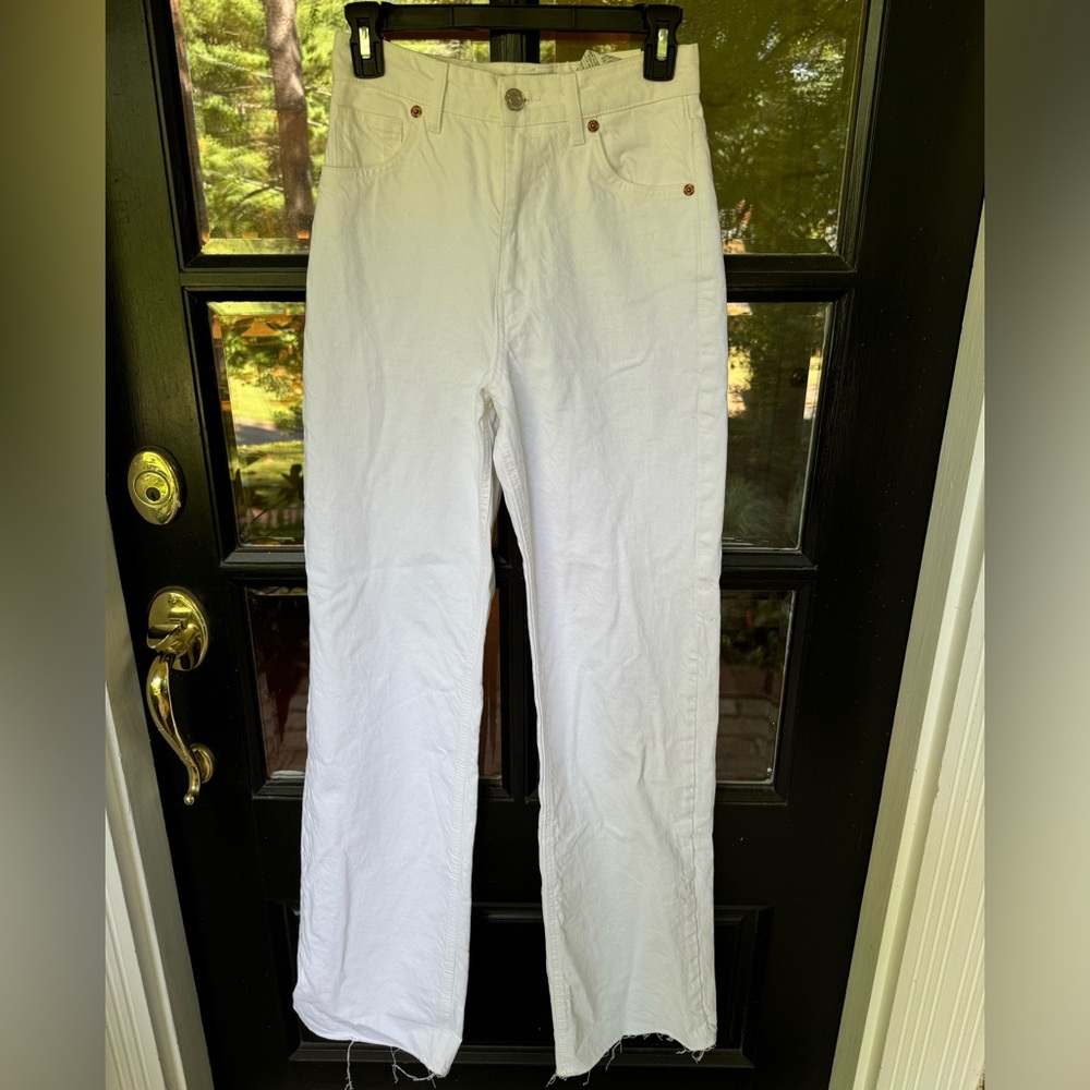 NWT Zara White Jeans